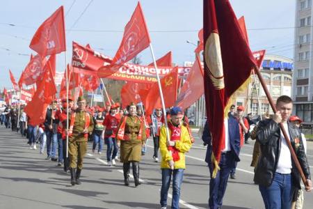 Ивановские коммунисты шествием и митингом отметили День международной солидарности трудящихся