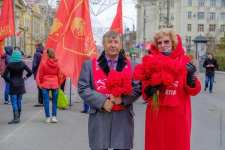 Красный Первомай в Красноярске