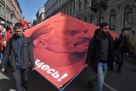 Ленинградские коммунисты отпраздновали Красный Первомай