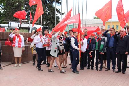19 мая в Рязани прошла торжественная линейка, посвященная 95-летию пионерской организации