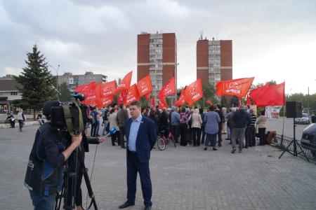 Нижний Новгород. КПРФ поддержала митинг граждан против точечной уплотнительной застройки