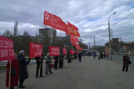 В Перми «дети войны» вышли на пикет