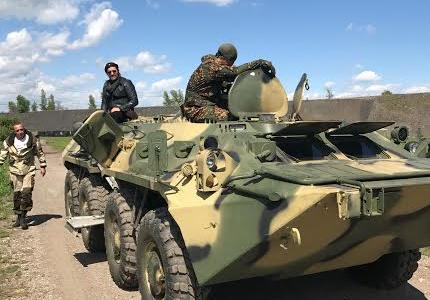 К.К. Тайсаев и А.А. Ющенко приняли участие в праздновании третьей годовщины образования Донецкой Народной Республики