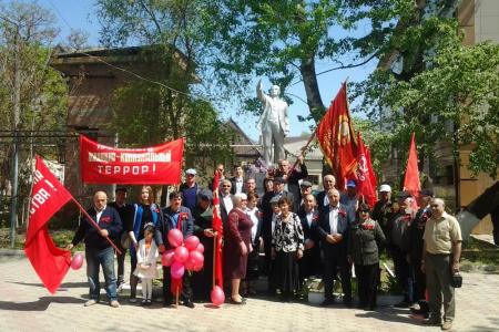 Республика Дагестан. Кизлярские коммунисты отпраздновали Первомай
