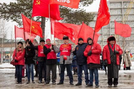 Ямало-Ненецкий автономный округ. Первое мая в Ноябрьске