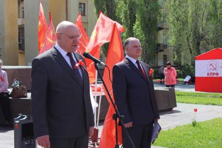 Волгограде прошел митинг, посвященный Дню международной солидарности трудящихся