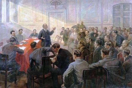 Проект KPRF.RU "Хроника революции". 8 мая 1917 года: На заседании Исполкома Петроградского Совета принято постановление о созыве международной социалистической конференции, продолжается работа VII (апрельской) Всероссийской Конференции РСДРП(б) 