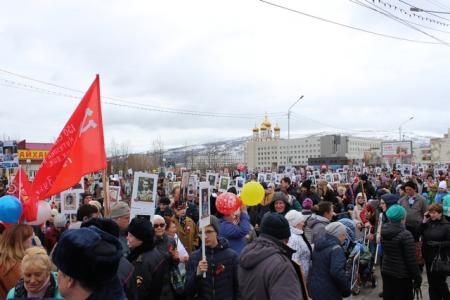 Праздник Победы в Магадане