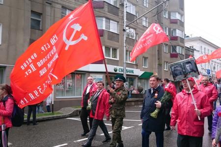 В Ставропольском крае коммунисты в День Победы открыли памятник И.В. Сталину