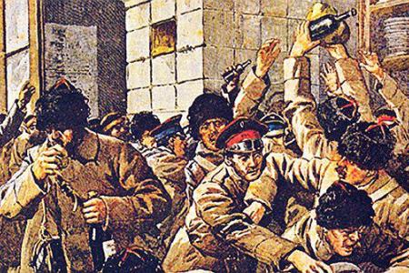 Проект KPRF.RU "Хроника революции". 26 мая 1917 года: Установлено наказание за нападение на винные склады, Петроградский Совет заслушал отчеты министров-социалистов