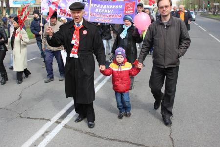 День солидарности трудящихся в Хакасии