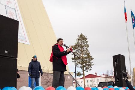 Ямало-Ненецкий автономный округ. Первое мая в Ноябрьске