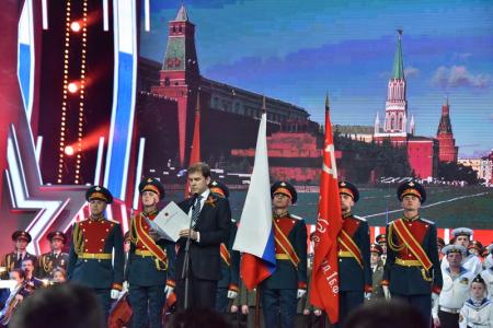 Г.А. Зюганов принял участие в общественно-патриотической акции «Спасибо за верность, потомки!»