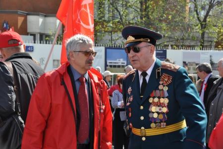 Слава человеку труда! Коммунисты Подмосковья приняли активное участие в первомайском митинге в Москве