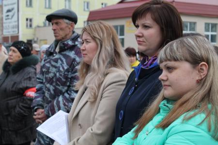Ханты-Мансийский АО. В Советском состоялся митинг протеста КПРФ