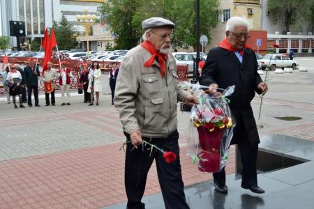 День Пионерии в столице Калмыкии