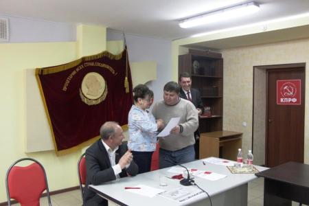 В Саратовском обкоме КПРФ прошла праздничная пресс-конференция