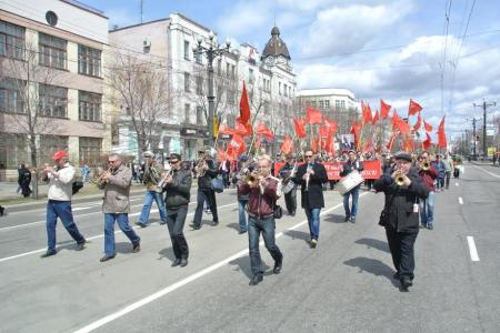Красный Первомай в Хабаровске