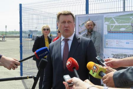 Анатолий Локоть: Новосибирск заслуживает набережной на всем протяжении города