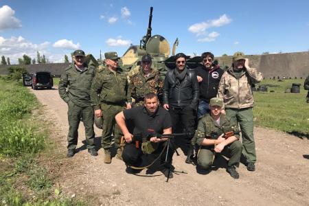 К.К. Тайсаев и А.А. Ющенко приняли участие в праздновании третьей годовщины образования Донецкой Народной Республики
