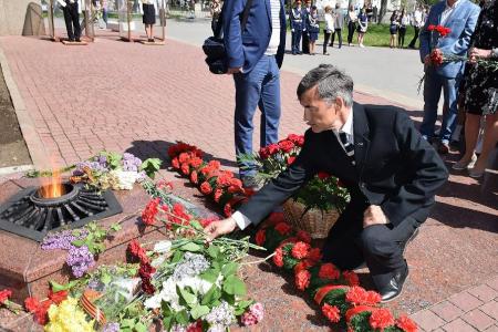 В День Советской печати коллектив редакции газеты «Севастопольская правда» почтил память журналистов, погибших в годы Великой Отечественной войны