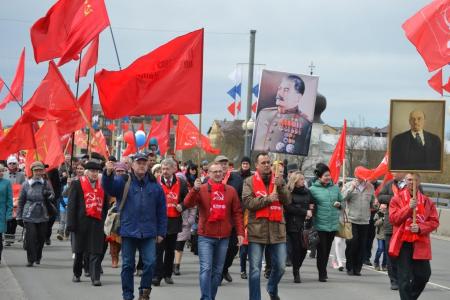 День международной солидарности трудящихся в Пскове