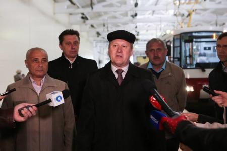 Анатолий Локоть: Новосибирцы смогут прокатиться на первом белорусском трамвае уже в июне этого года