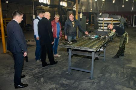 Сергей Мамаев посетил с рабочим визитом предприятия Йошкар-Олы и встретился с активистами КПРФ Марий Эл