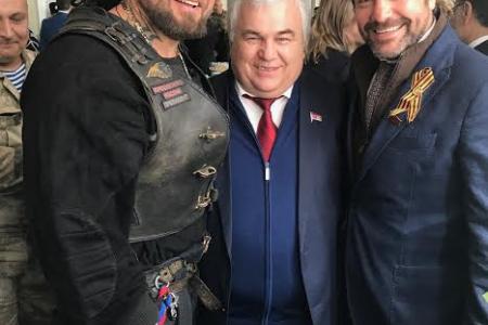 К.К. Тайсаев и А.А. Ющенко приняли участие в праздновании третьей годовщины образования Донецкой Народной Республики