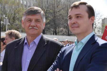Слава человеку труда! Коммунисты Подмосковья приняли активное участие в первомайском митинге в Москве