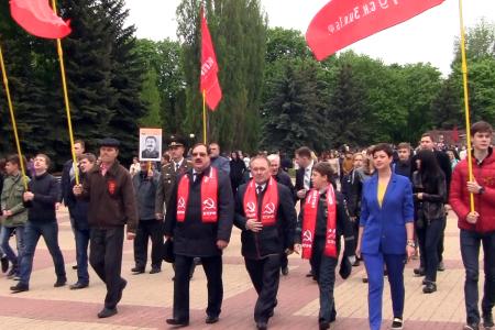 Н.Н. Иванов принял участие в праздновании 72-й годовщины Великой Победы советского народа над фашистской Германией