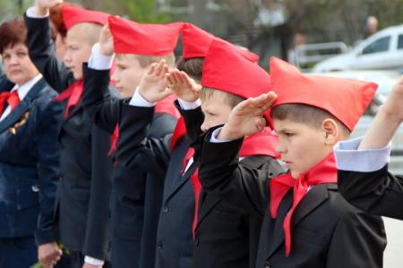 Юбилей советской пионерии в Челябинске