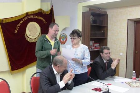 В Саратовском обкоме КПРФ прошла праздничная пресс-конференция