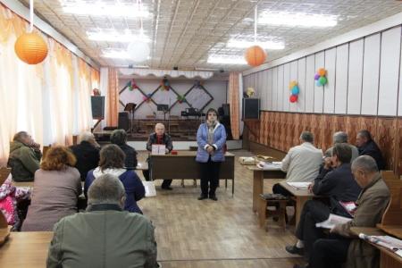 Саратовская область. Ольга Алимова встретилась жителями Лысогорского района