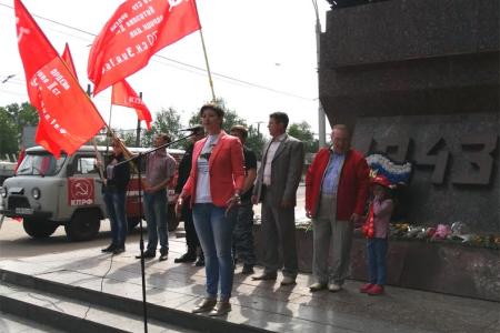 Н.Н. Иванов дал напутственное слово участникам велопробега Курск-Курчатов