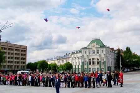 19 мая в Орле приняли в пионеры 500 школьников