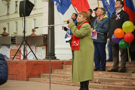 Первое мая в Железногорске Красноярского края