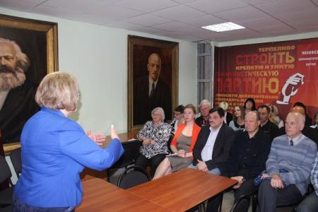 В.А. Ганзя провела ряд встреч   в Новгородской области