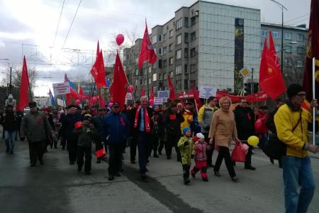 Первомай на Мурмане