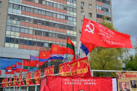Празднование Великой Победы в Оренбуржье