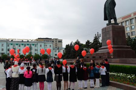 Республика Дагестан. Праздник Пионерии в городе Махачкала