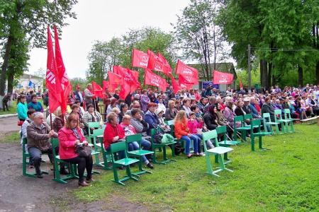 В селе Никольское торжественно отметили 100-летие создания первой на Орловщине сельской большевистской партийной организации