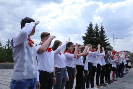 Омская область. С праздником, пионерия!