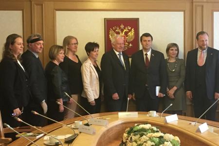 Олег Лебедев провёл встречу с депутатами Бундестага