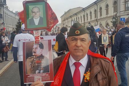 Казанские коммунисты приняли участие в шествии «Бессмертный полк»