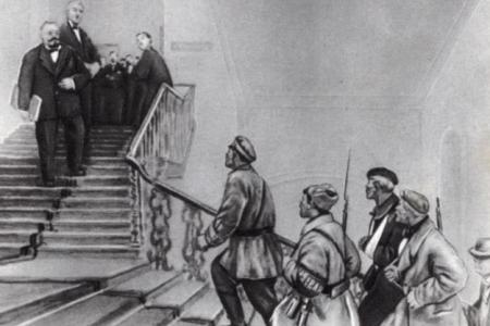 Проект KPRF.RU "Хроника революции". 9 июня 1917 года: Идет работа над законом о выборах в Учредительное собрание, начались выборы в районные Думы