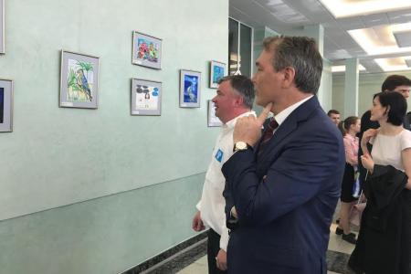 Леонид Калашников выступил на открытии выставки «Моя детская мечта», посвященной Международному дню защиты детей