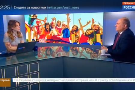 Г.А. Зюганов выступил в прямом эфире на телеканале "Россия 24"