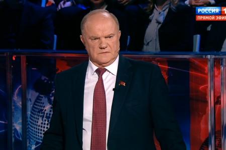 Г.А. Зюганов на телеканале "Россия 1" о "прямой линии" Путина: Президент вывел из под удара главного виновника - правительство, переложив ответственность на губернаторов