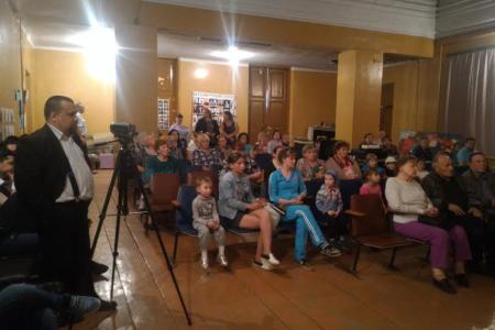 Владимирская область. Жители деревни Степаньково протестуют против закрытия школы